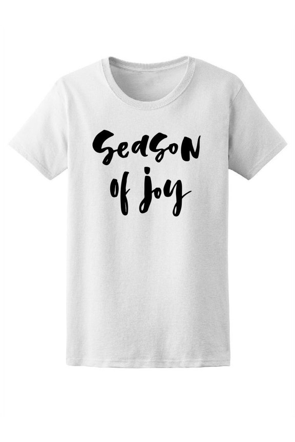 Season Of Joy, Christmas Holiday Tee Women's -Image by Shutterstock