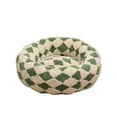 thumbnail image 1 of All Season Round Pet Bed for Dogs and Cats Comfort Resting Sleeping Cushion Indoor Home Use Cozy Warm Soft Supportive Durable Washable Pet Furniture Design, 1 of 7