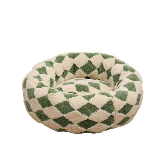 All Season Round Pet Bed for Dogs and Cats Comfort Resting Sleeping Cushion Indoor Home Use Cozy Warm Soft Supportive Durable Washable Pet Furniture Design