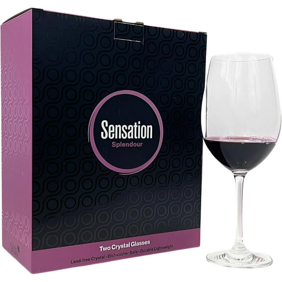 Season STORY White Wine Glasses (Set of 2, 19oz) Modern and Unique Stemware, Crystal Clear glassware sets, also for drinking Red wine, perfect drinkware for wedding, birthday party, holiday