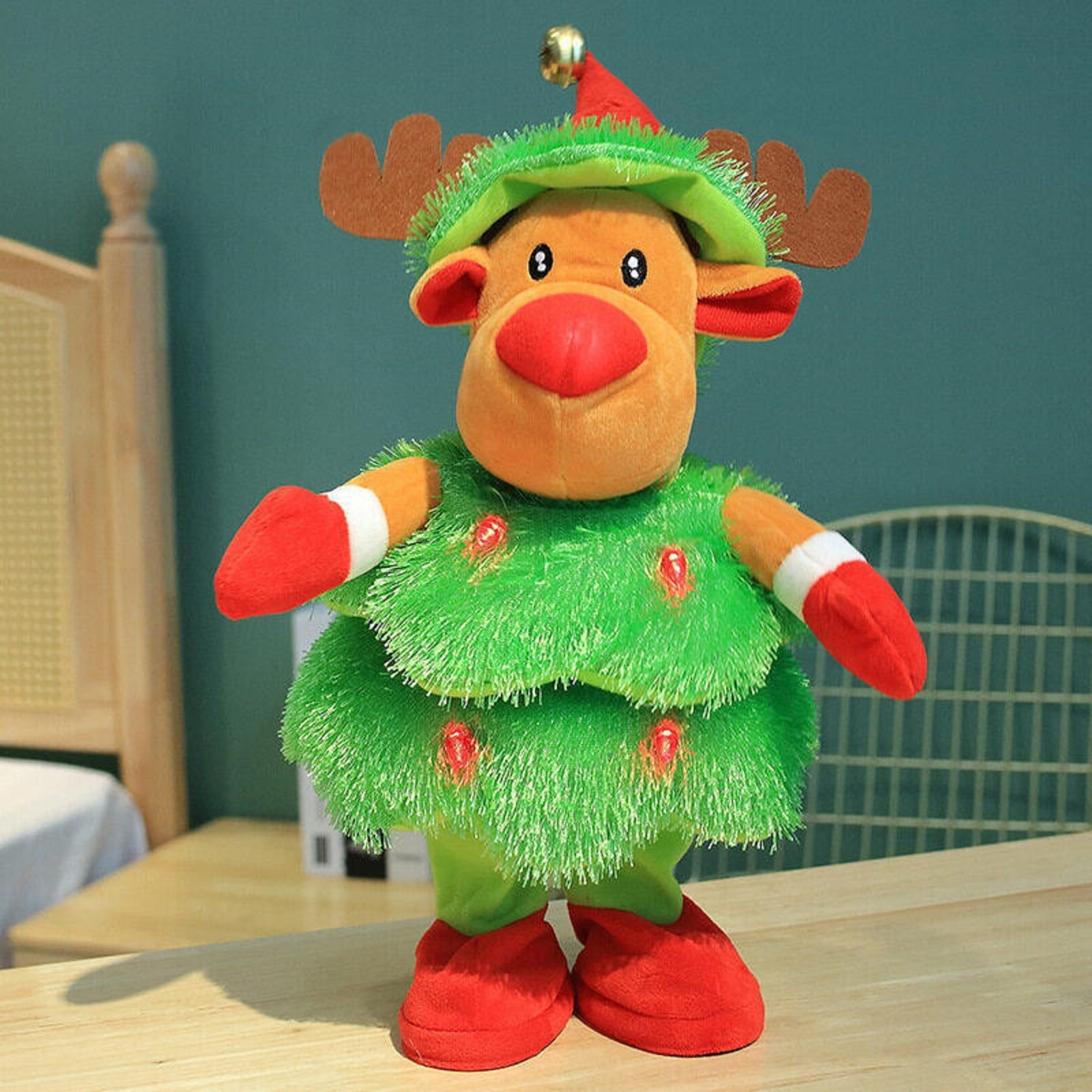 Season Saving Clearance 2023Electric Christmas Tree Plush Toy, Singing