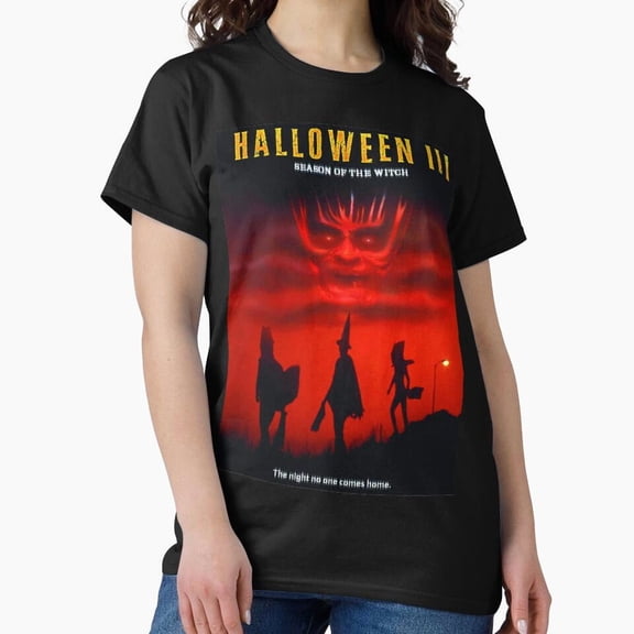 Season of The Witch, Silver Shamrock Novelties Halloween 3 Horror - High Quality G27317 Unisex T-Shirt, Up to Size 5XL