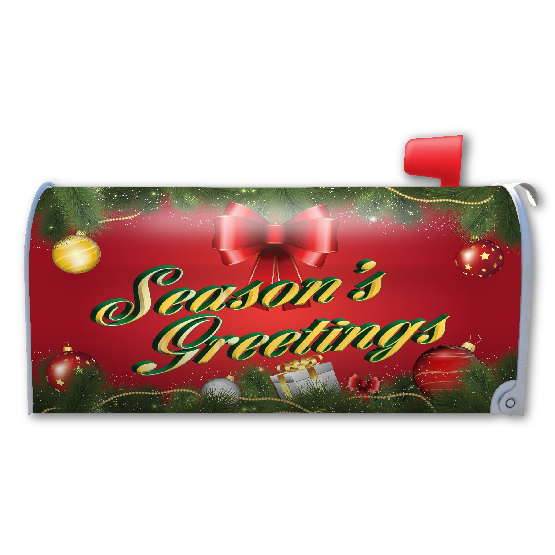 Season's Greeting Mailbox Cover Magnet