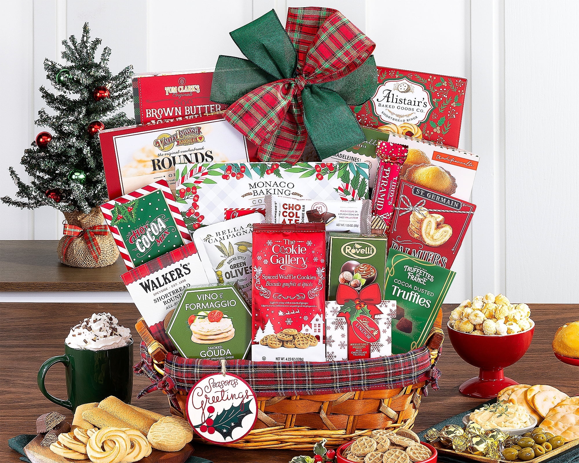 Wine Country Gift Baskets Season's Greetings Gourmet Food Gift Assortment