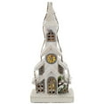 thumbnail image 1 of Seasonal Abode A&B Home Wood Church with Glitter Snow and LED Lights, 1 of 1