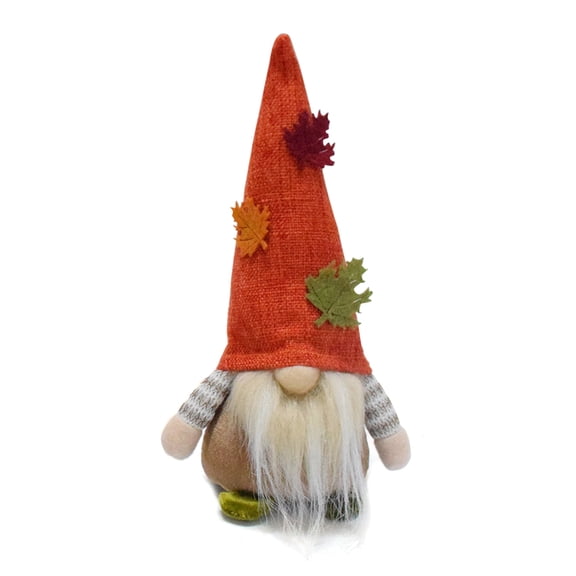Seasonal Autumn Gnomes Plushes Doll Handmade Fabric Autumn Inspireds Décors For Mantle Bookshelfs