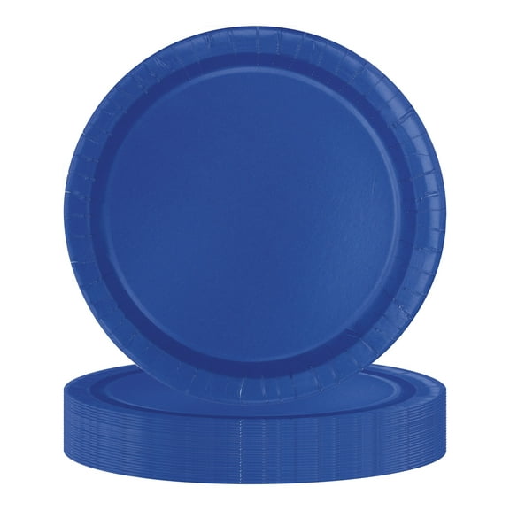 Seasonal Blue 7" Plate 24ct