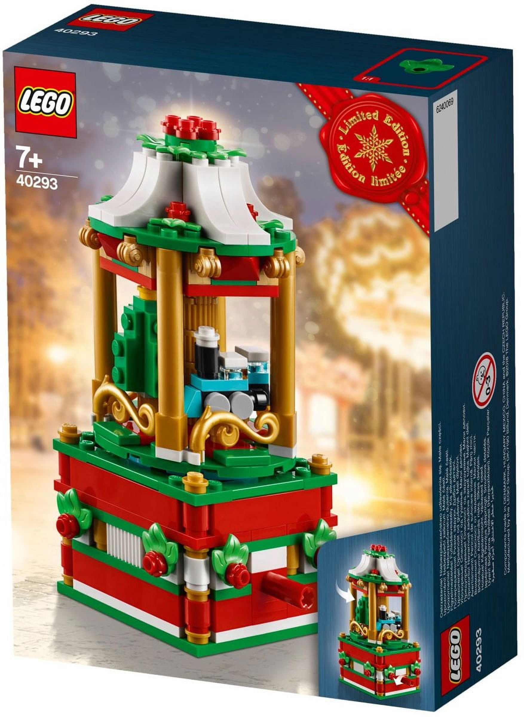 Seasonal Christmas Carousel Set LEGO 40293 Walmart