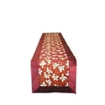 thumbnail image 1 of Seasonal Christmas Leaves Design Table Runner Size: 36" W x 13" D, 1 of 2