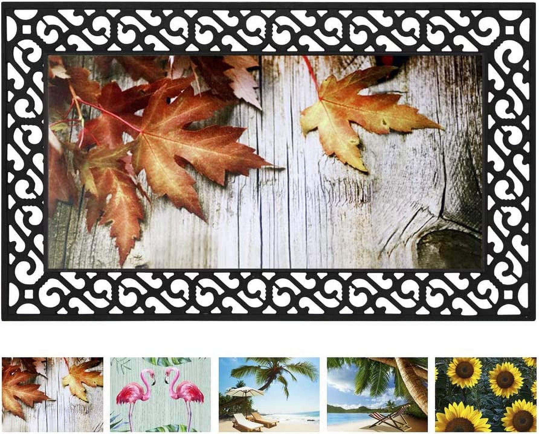 Seasonal Door Mat Inside Outside Entry Mat Floor Mat for Home