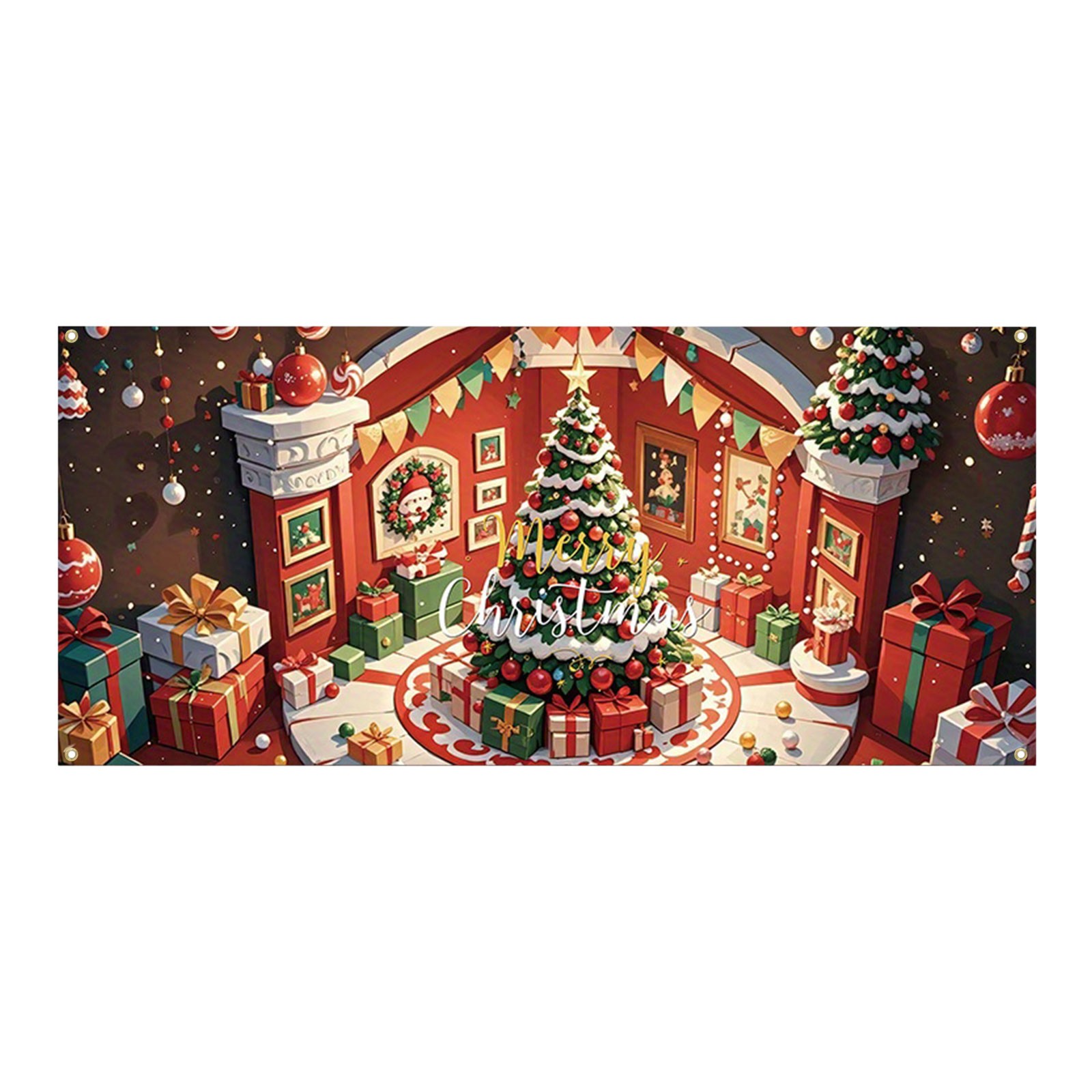 Seasonal Flags for outside Fabric Flag Banner Tailgating Flag Pole 2 ...