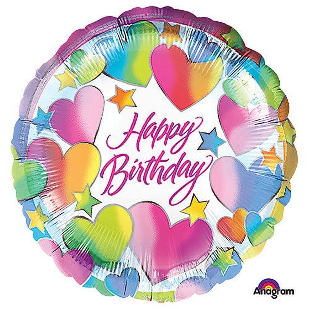 AMFIN® (Pack of 30) Happy Birthday Printed Balloon/Happy Birthday Balloons/Printed  Balloons For Birthdays : : Toys & Games