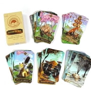 Seasonal Fox Tarot Cards For Beginners And Understanding Meanings On Them Edition Oracle Board Playing Table Games
