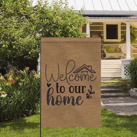 Seasonal Garden Flag - Home Sweet Home House Flag - Seasonal Large Outdoor Yard Flags of - Outdoor Decorative 12x18 Inch
