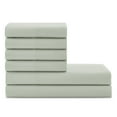 thumbnail image 1 of Hotel Style 6-Piece 1000 Thread Count, Green River, U.S. Grown Cotton Rich Blended Luxury, Bed Sheet Set, King, 1 of 7