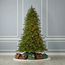 Seasonal LLC 9FT Dandan Pine Christmas Tree, 56 Inches, Pre-Strung with 3200 Warm White LED Lights