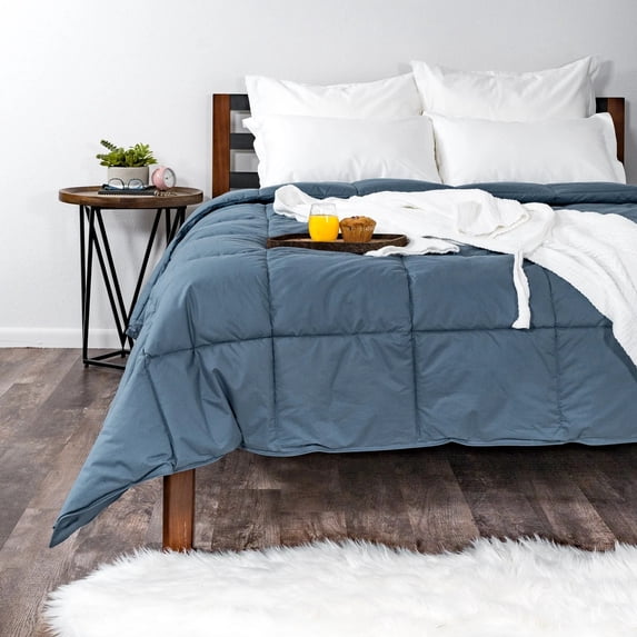 Seasonal LLC Medium Warmth Premier Down Comforter 295 Thread Count Brushed Cotton Twill