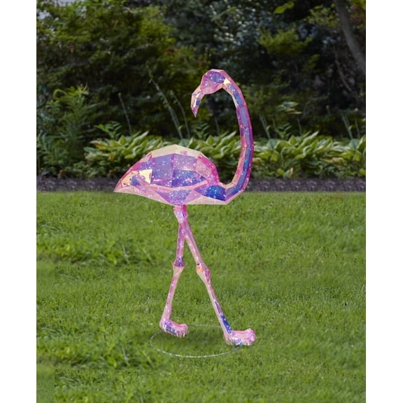 Seasonal LLC Prismatic Iridescent 36" Flamingo - Margarita