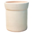 thumbnail image 1 of Seasonal Living Ceramic Azov 22" Round Modern Planter in Creamy White, 1 of 3