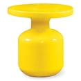 thumbnail image 1 of Seasonal Living Ceramic Modern Bottle Accent Table in Mustard Yellow, 1 of 4
