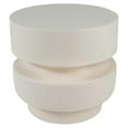 thumbnail image 1 of Seasonal Living Provenance Signature Ceramic 18" Stool/Accent Table in Cream, 1 of 4