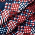 thumbnail image 1 of Seasonal Patriotic Patchwork 44" x 1 Yard 100% Cotton Precut Fabric, Multicolor, 1 of 7