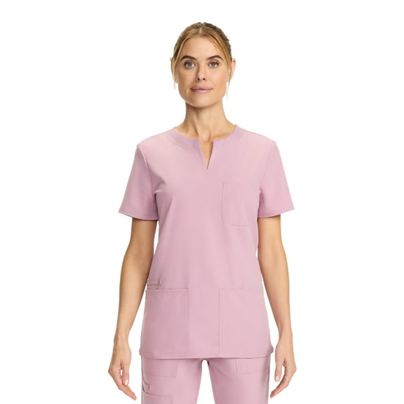 Scrubstar Women's Notch Collar Scrub Top, Sizes XS-3XL
