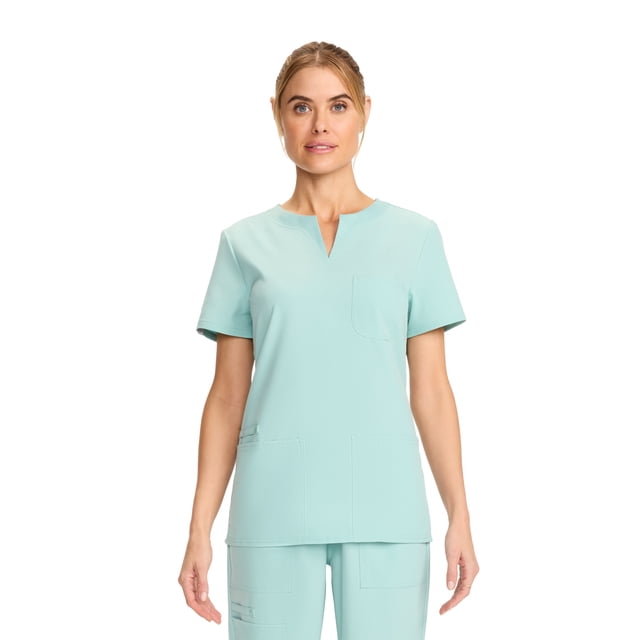 Scrubstar Women's Notch Collar Scrub Top, Sizes XS-3XL