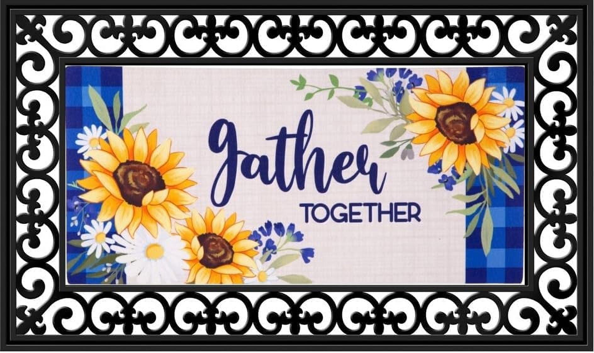 Seasonal Sassafras Interchangeable Mat and Tray, Gather