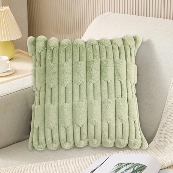 Seasonal Savings ABPWLY Velvet Pillow Covers 19x19 Inch Square Cushion Case Soft Decoration Plushes Pillow, Throw Pillows for Sofa Couch Bed Living Room