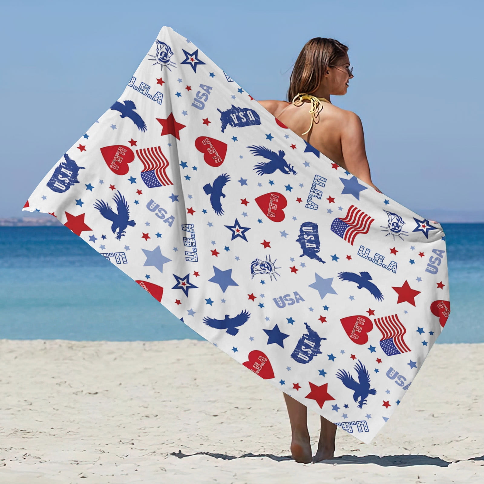 Serviette De Sport En Microfibre 140x70 Cm - Légère, Absorbante, Séchage Rapide - Pour Gym, Plage, Voyage - 14