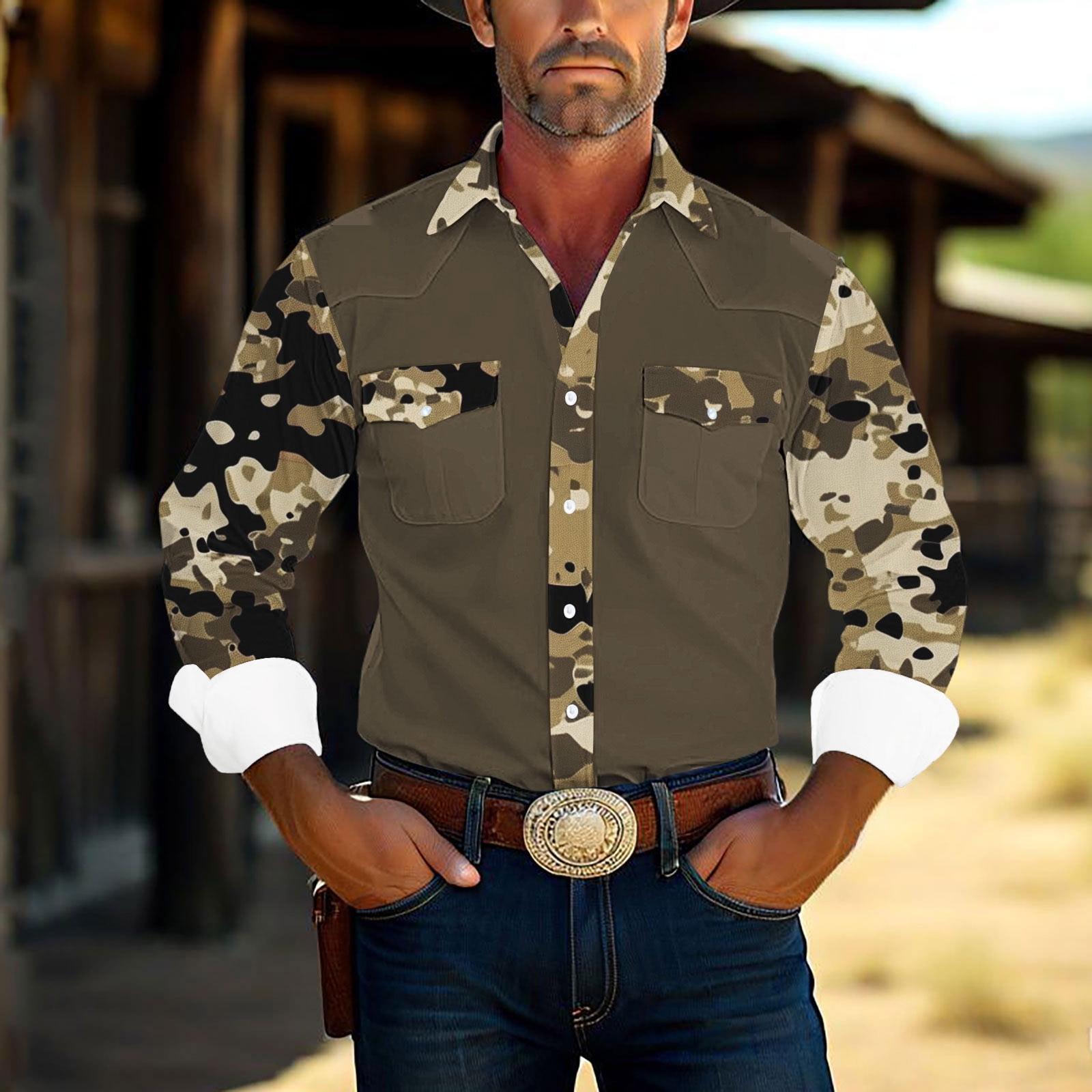 Men's Premium Casual Button-Up Top