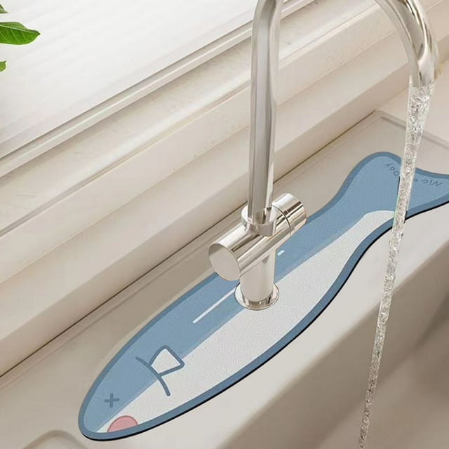 Seasonal Savings, Outdoor Doormat, Self Absorbent Faucet Draining Mat