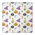 thumbnail image 1 of Seasonal Spooky Elastic Edge Table Cover 36x36 Inch Square - Halloween Themed Design for Party Dining Table Decor, 1 of 6