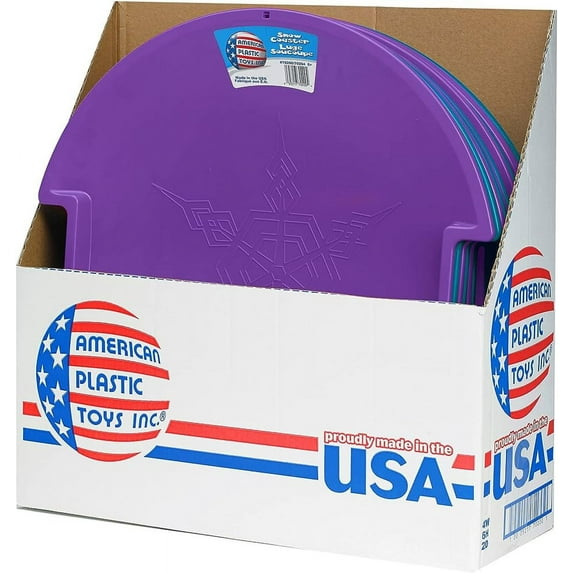 Seasonal Supply Co. 25" Snow Coaster Sled Assorted Colors