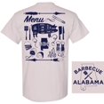 thumbnail image 1 of Seasonal Supply Company 100% Cotton Short Sleeve Alabama Souvenir Printed Tee Shirt Silver XLarge, 1 of 1