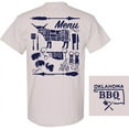thumbnail image 1 of Seasonal Supply Company 100% Cotton Short Sleeve Oklahoma Souvenir Printed Tee Shirt Silver Large, 1 of 1