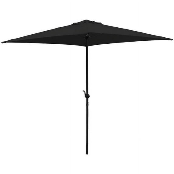 Seasonal Trends 7223852 6.5 ft. Black Umbrella