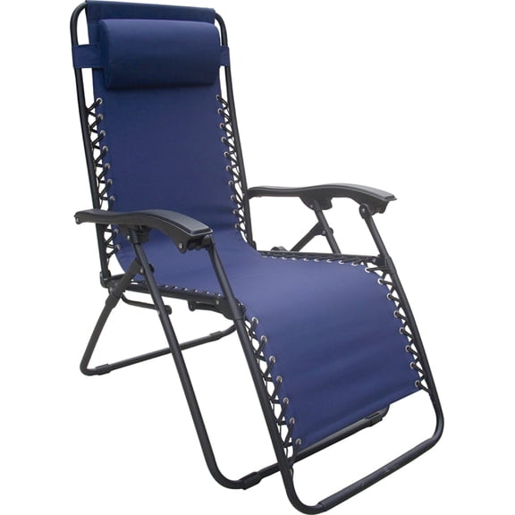 Seasonal Trends F5325O-1BKOX60 Relaxer Chair, 25.6 in W, 63 in D, 43.3 in H, 250 Ibs Capacity