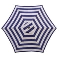 thumbnail image 1 of Seasonal Trends UM90BKOBD18/WT Market Umbrella, 9 ft H, Navy/White, 1 of 1