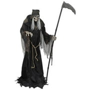 Seasonal Visions 72" Animated Lunging Reaper with Digital Eyes Halloween Decoration