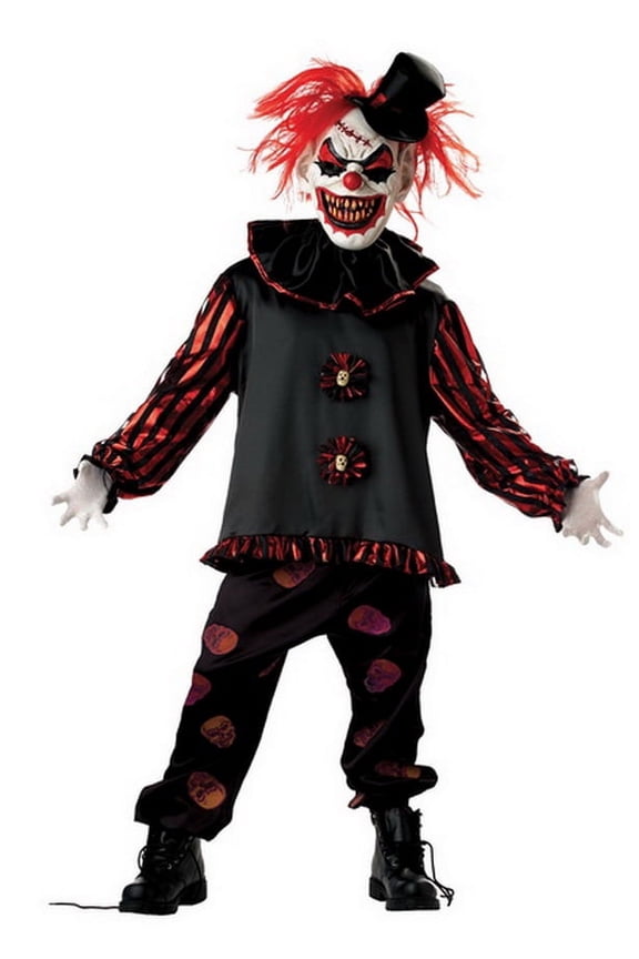 Boys' Evil Clown Costume - Size 14-16