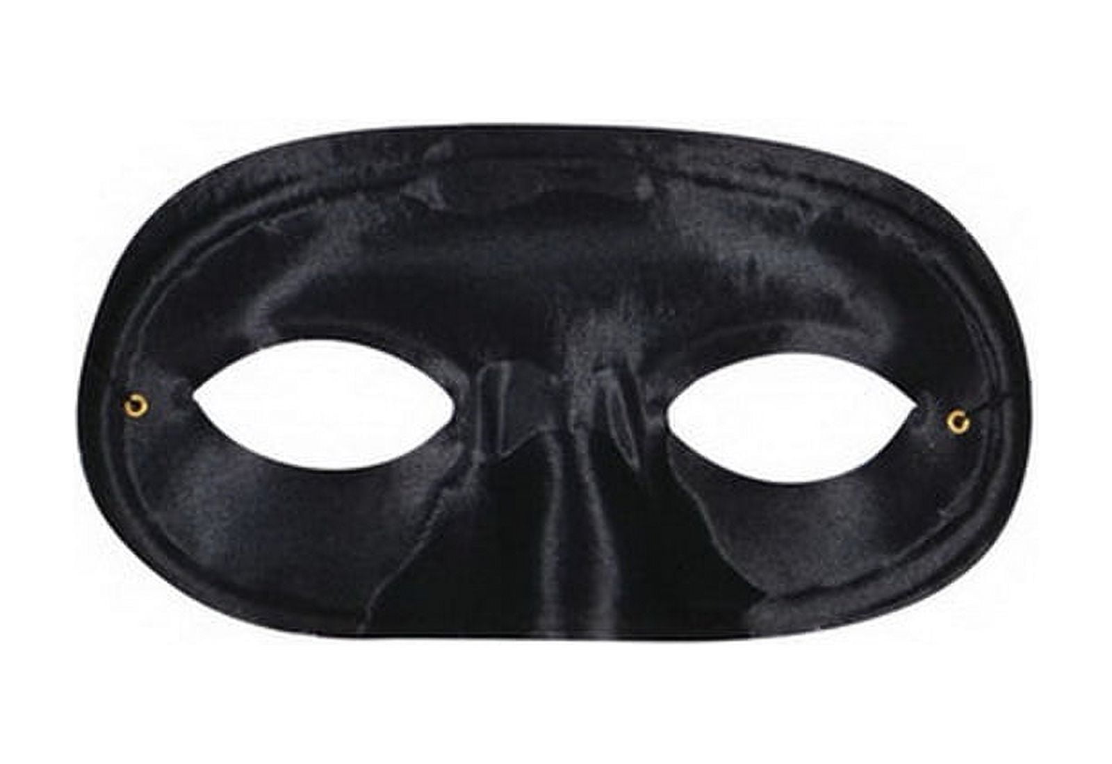 Seasonal Visions International Half Domino Black Mask