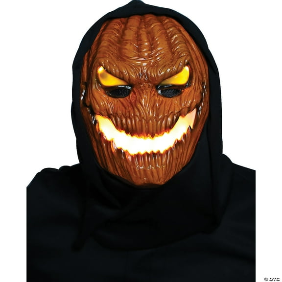 Seasonal Visions MR131841 Flame Fiend Hallows Hellion Mask with Hood, One Size