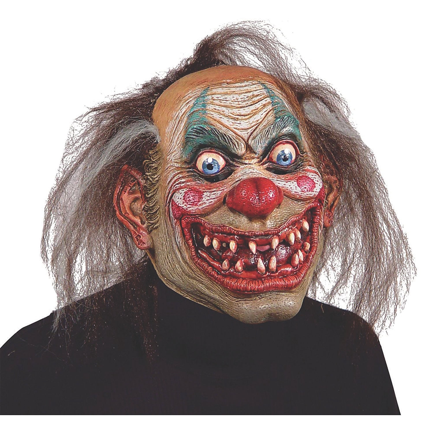 Seasonal Visions Mens Carnival Drifter Clown Costume Mask - Size