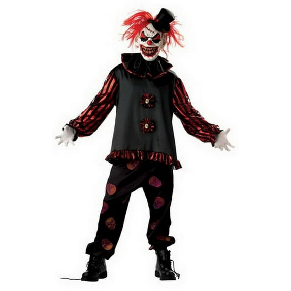 Seasonal Visions Mens Carver the Killer Clown Costume - Size Large