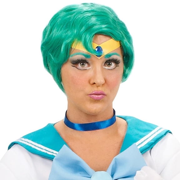 Seasonal Visions Sailor Moon Mercury Costume Wig One Size Female