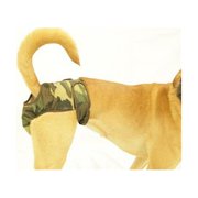 Seasonals 41110CMF Washable Female Dog Diaper, Camo - Small