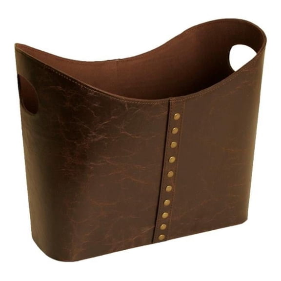 Seasoned Faux Leather Rectangular Tote