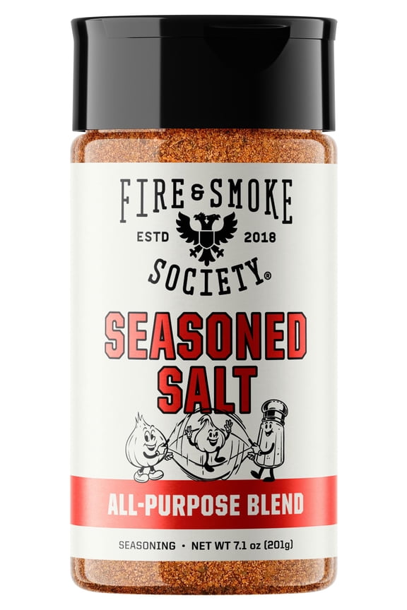 Seasoned Salt, All-Purpose Seasoning Blend, 7.1 oz Mixed Spices & Seasonings
